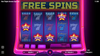 HOT TRIPLE SEVENS SPECIAL