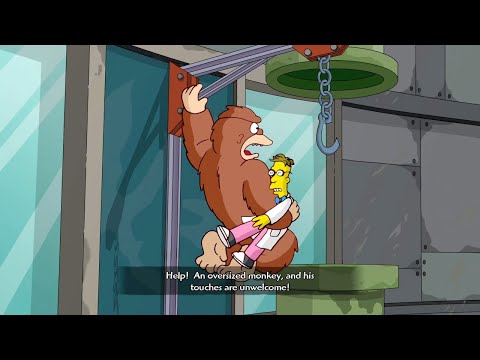 SAVING PROFESSOR FRINK! (THE SIMPSONS VIDEO GAME)