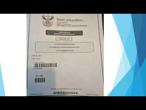 LO GRAAD 12: 5 Junie 2020 - periode 8 (05128)