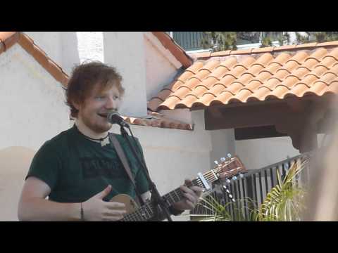 Ed Sheeran Discussing Nandos Skank (La Costa Private Gig) 05.12.12 KPRI FM