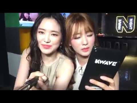 170405 Kwave facebook-Bomi,Naeun
