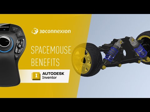 Inventor x 3Dconnexion - SpaceMouse benefits and features