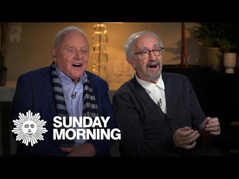 Anthony Hopkins and Jonathan Pryce on "The Two Popes"
