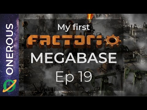 My First Factorio Megabase Ep 19: Steel outpost