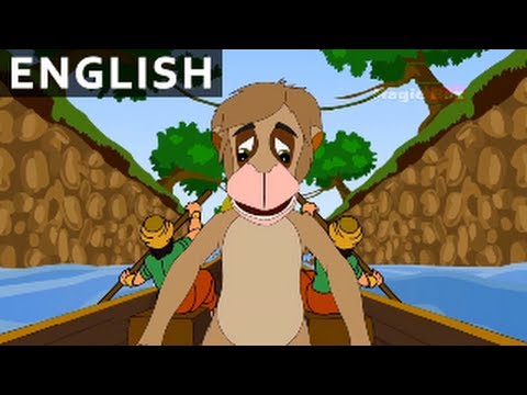 Noble Monkey - Jataka Tales In English - Animation / Cartoon Stories For Kids