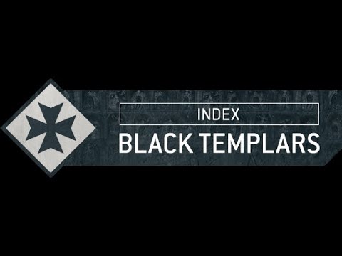 "NEW" Black Templars Index Review