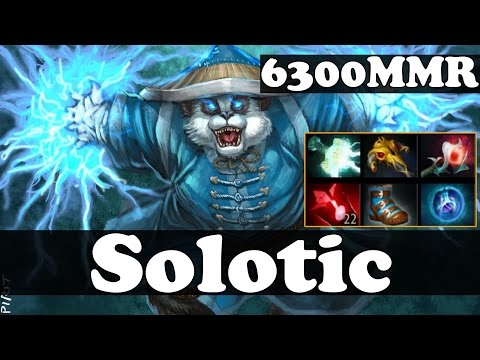 Dota 2 - Solotic 6300 MMR Plays Storm Spirit vol 2 - Pub Match Gameplay