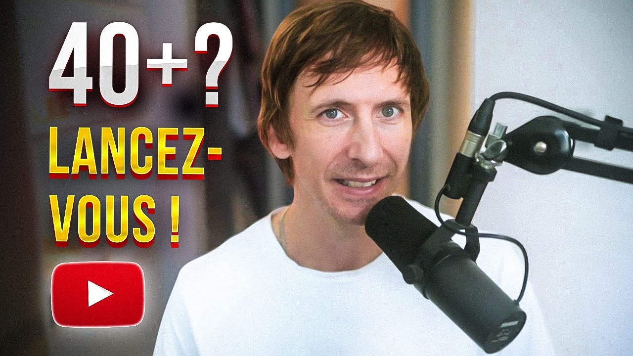 Plus de 40 ans ? Voici pourquoi vous devriez lancer une chaîne YouTube