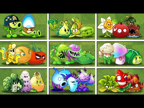 Best 16 Team 3 Plants - Who Will Win? - PvZ 2 Team Plants Battlez
