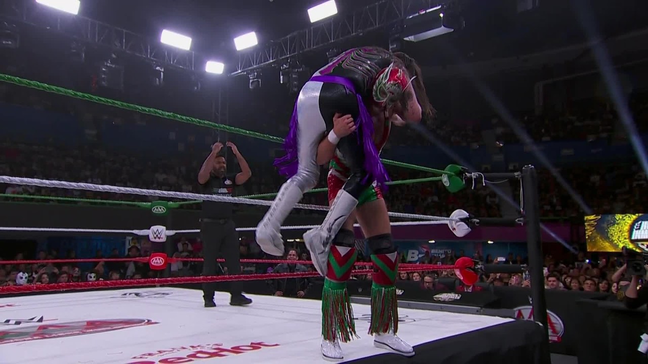 El Grande Americano vs. Dominik Mysterio | Mega Title Match: AAA Héroes Inmortales XVIII highlight..