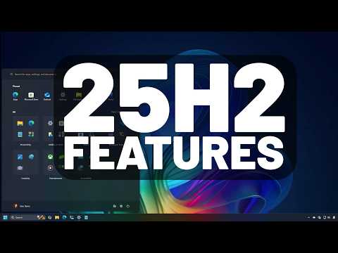 Обновление Windows 11 25H2 за ноябрь 2025 г.: новые функции и скрытые изменения – KB5068861 (сбор...