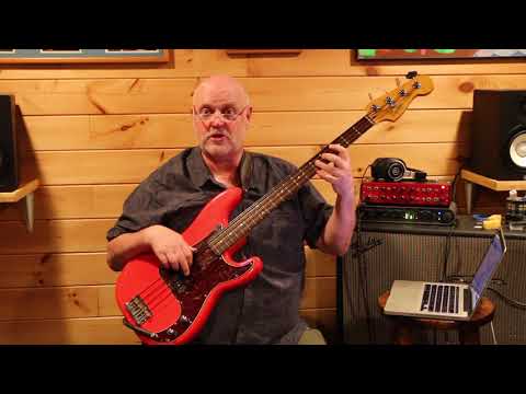 Real Bass Lessons  94 - Blue Bossa, Part 1