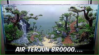 Project Tank 100cm Waterfall - RM Dapoer Makassar | Part 2 - Planting & Fauna