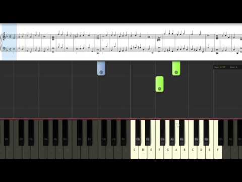Learning to play Unconditionally by Katy Perry on the piano with Synthesia and PianoMaestro