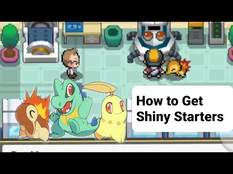 How to get a Shiny starter in Pokemon HeartGold & SoulSilver using the reset method - without cheats
