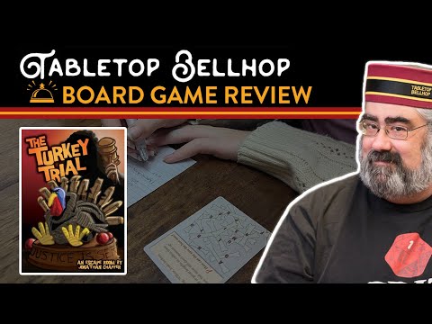 The Turkey Trial Review, a short Thanksgiving themed escape room game great for the whole family