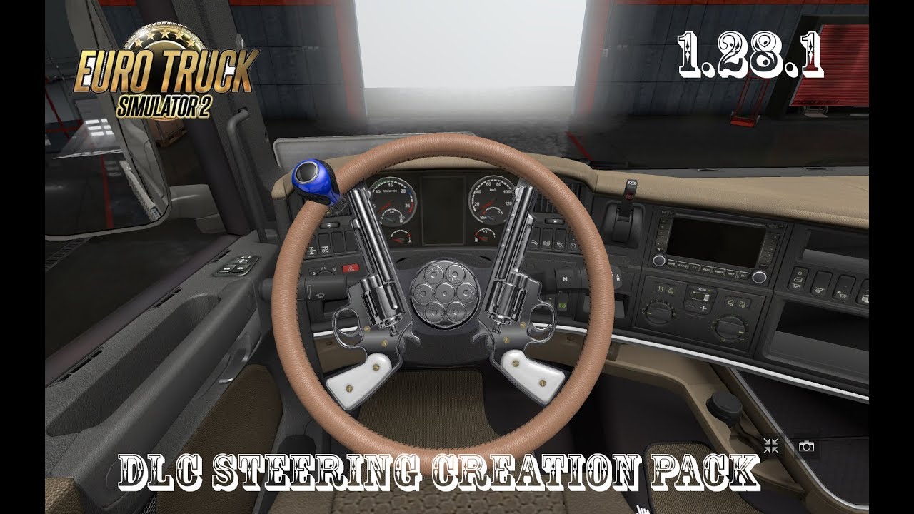 DLC Steering Wheel from ATS to ETS2 mod for ETS 2
