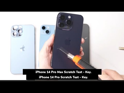 iPhone 14, iPhone 14 Pro, iPhone 14 Pro Max Scratch Test | iPhone 14 series Durability Test?