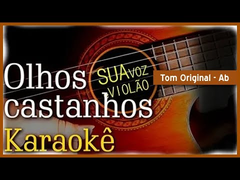 Olhos Castanhos - Geovanna Jainy - Karaokê Violão