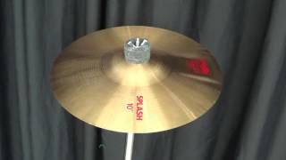Video thumbnail for Paiste 2002 10'' Splash Cymbal Sound test by Timmy G