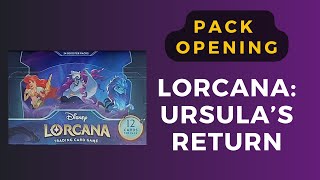 Lorcana Ursula's Return Booster Box Opening & Random Ramblings about life, gaming, stress | DaniCha