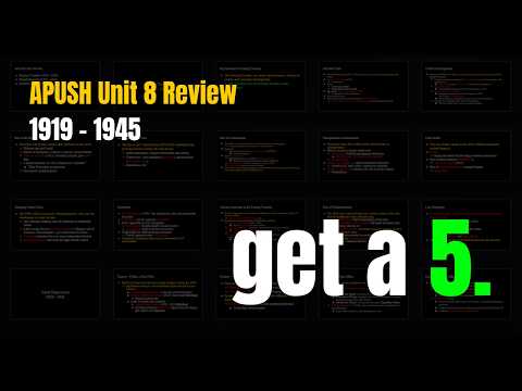 Unit 8 Apush Progress Check