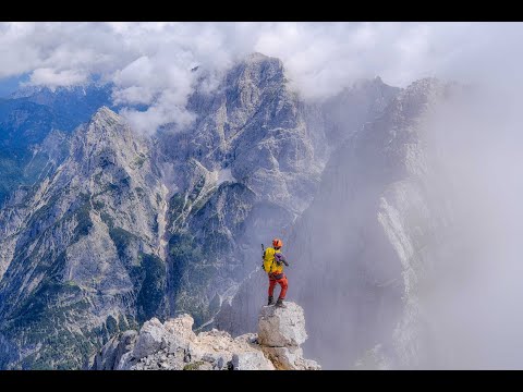 Montaž / Jôf di Montasio. (čez Findeneggov ozebnik - čez Pipanovo lestev). 19.08.2021.