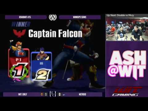 WIT | ORLY (Falcon) vs Metroid (Ike) - ASH@WIT #75 PM Winner's Semis