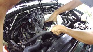 Nissan Frontier 3.3  Distributor Installation. Mark your distributor to orient it.
