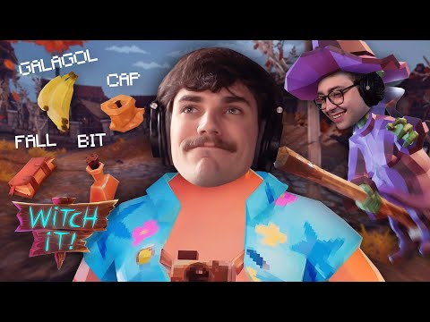 CAÇANDO MEUS AMIGOS OBJETOS | Witch It (com @alanzoka @capjoga @bitgamer e outros colegas!)