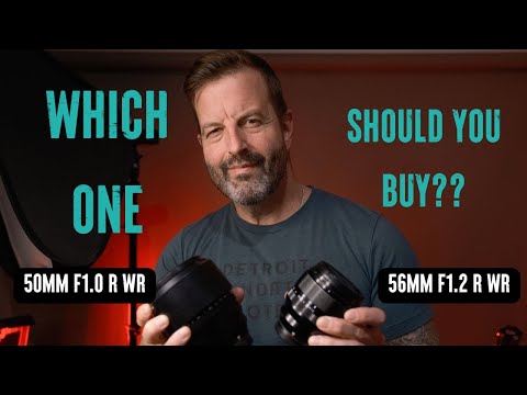 Fujifilm 50mm f1.0 R WR vs the 56mm f1.2 R WR.... Which one should you buy???