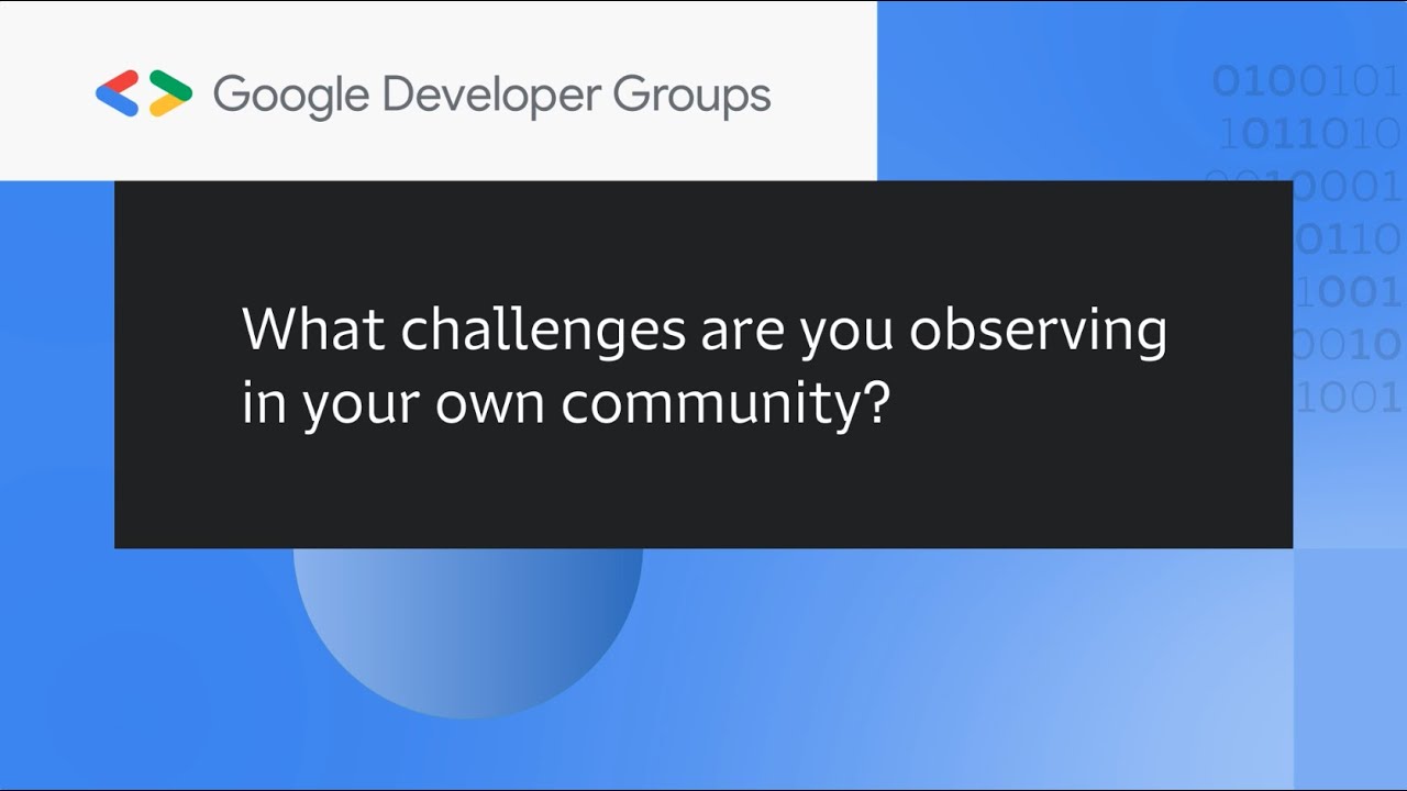 DevFest 2021: Challenges impacting developer communities