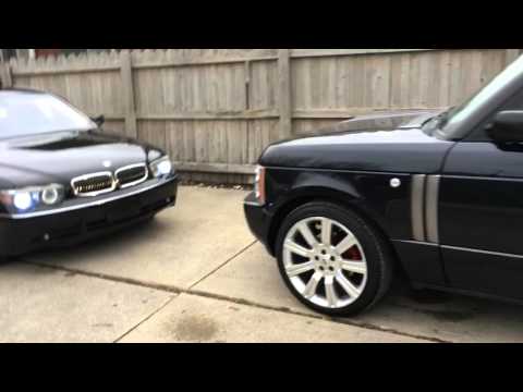 2003 Land Rover Range Rover on 22" Stormer wheels