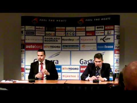 Persconferentie Gasterra Flames - Eiffeltowers Den Bosch 10/05/2011