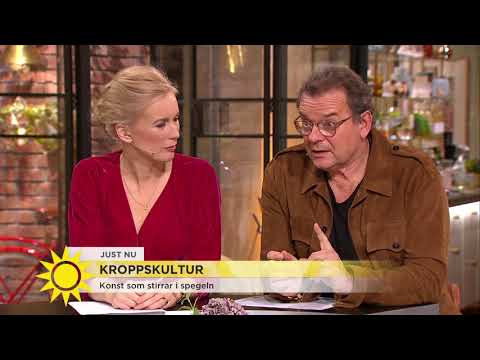 Wollter vill skapa nya bilder av hur kroppen ska vara - Nyhetsmorgon (TV4)