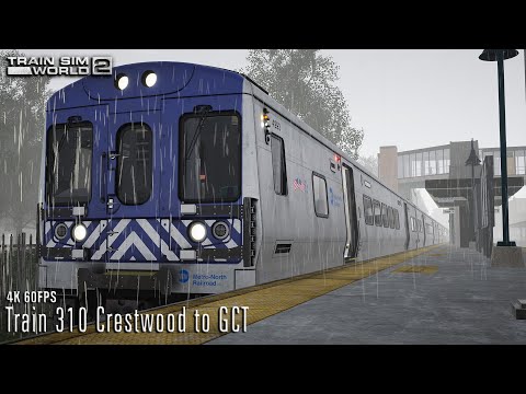 Train 358 Crestwood to GCT - Harlem Line - M7A - Train Sim World 2