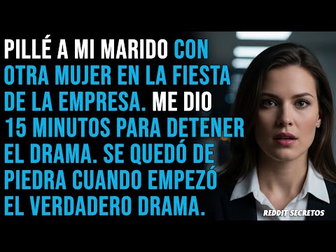 Me dio 15 minutos para detener el drama después de que lo pillara con su secretaria. Se quedó de...