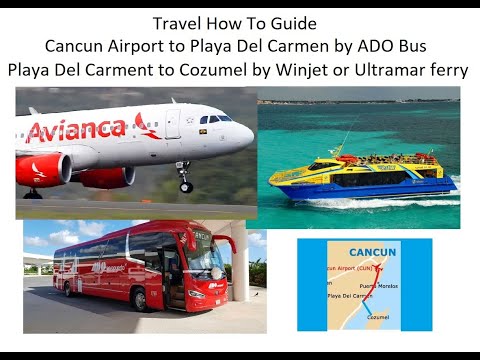 Cancun airport to Cozumel & back How To Guide
