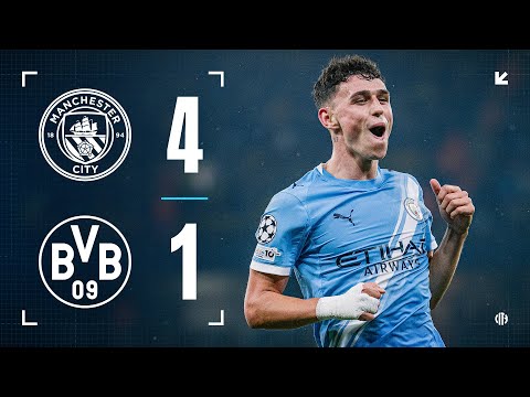Resumen Manchester City vs B. Dortmund Jornada 4