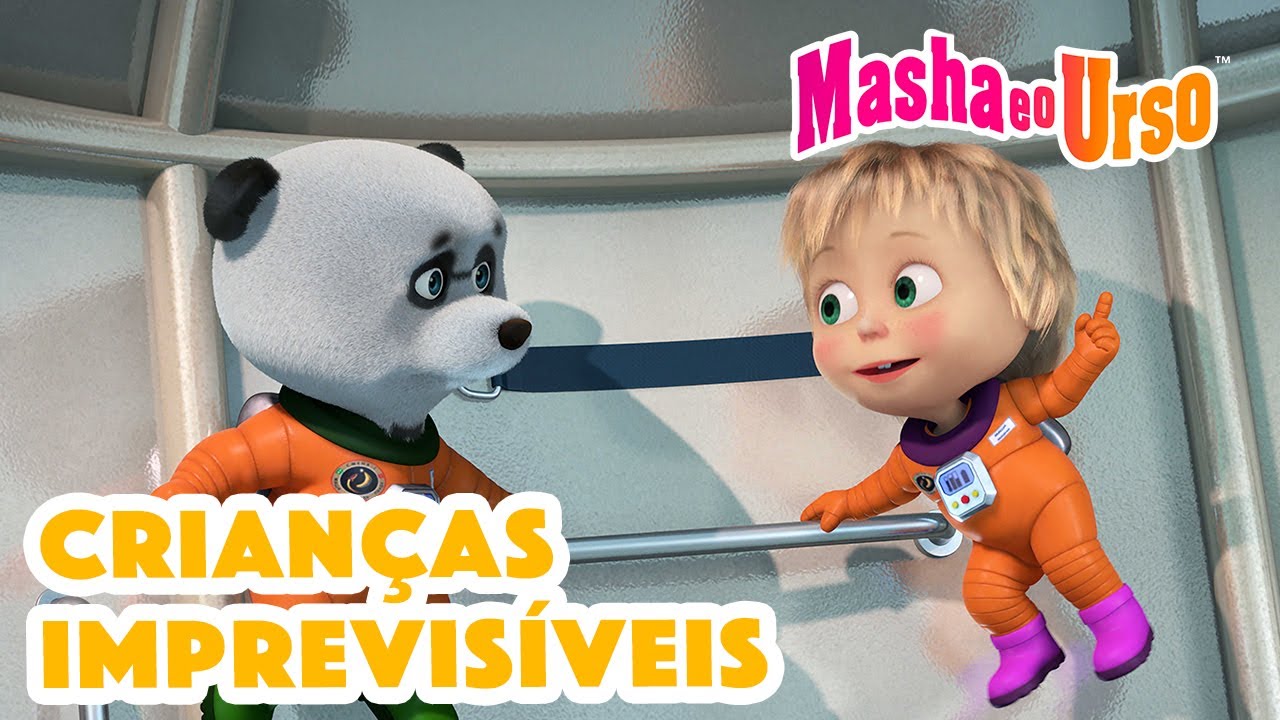 Masha e o Urso 👱‍♀️🐻 🚸 Crianças imprevisíveis 🤪 Coleção de desenhos animados