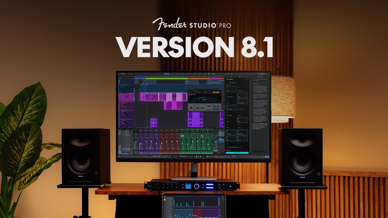 Fender Studio Pro 8.1 is here &mdash; See what's new! | Fender Studio - YouTube