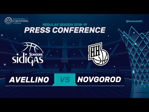 Sidigas Avellino v Nizhny Novgorod - Press Conference - Basketball Champions League