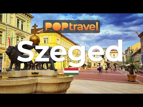 SZEGED, Hungary 🇭🇺 - City Center - 4K