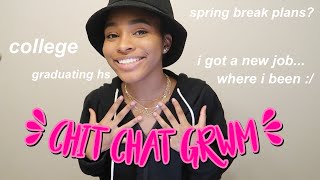 Let's Talk About: Going to College, Senior Year, My New Job