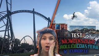 TEST NAJWIĘKSZEGO ROLLERCOASTERA W EUROPIE *straszne*