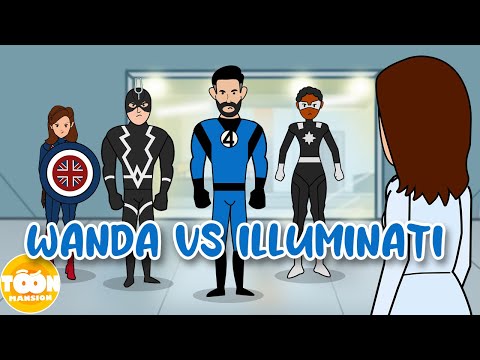 Wanda vs The Illuminati  -  Full Fight Animation  |  ToonMansion