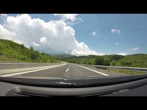 Driving on Leonidas' steps. Tripoli - Sparta motorway.