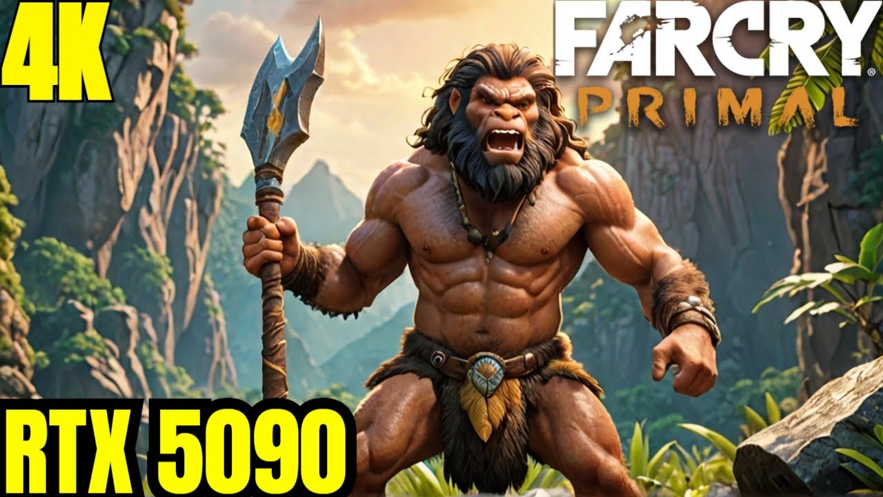 Far Cry Primal RTX 5090 Ultra Settings Performance 4K