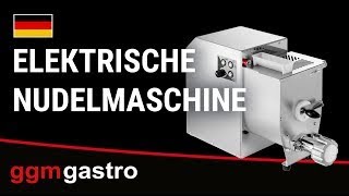 Machine à pâtes électrique – 8,4 kg/h – 750 watts – Ø 75 mm filière