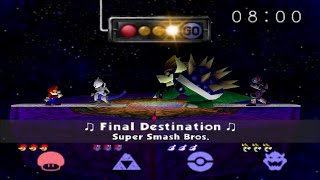 How Event 51 from Smash Bros. Melee would look like in Smash 64